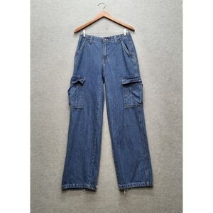 Levi's‎ '94 Baggy Women Jeans 25 Blue Denim Cargo Grunge 31" Inseam